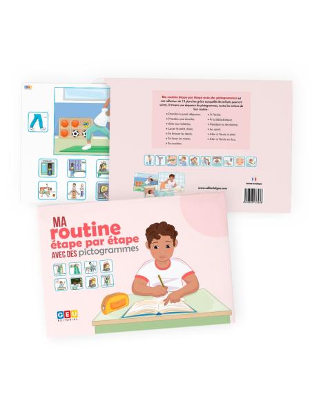 MA ROUTINE ÉTAPE PAR ÉTAPE AVEC DES PICTOGRAMMES (VERSION GARÇON) MA ROUTINE ÉTAPE PAR ÉTAPE AVEC DES PICTOGRAMMES (VERSION GARÇON)