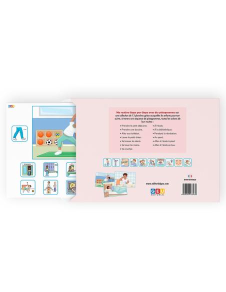 MA ROUTINE ÉTAPE PAR ÉTAPE AVEC DES PICTOGRAMMES (VERSION GARÇON) MA ROUTINE ÉTAPE PAR ÉTAPE AVEC DES PICTOGRAMMES (VERSION GARÇON)