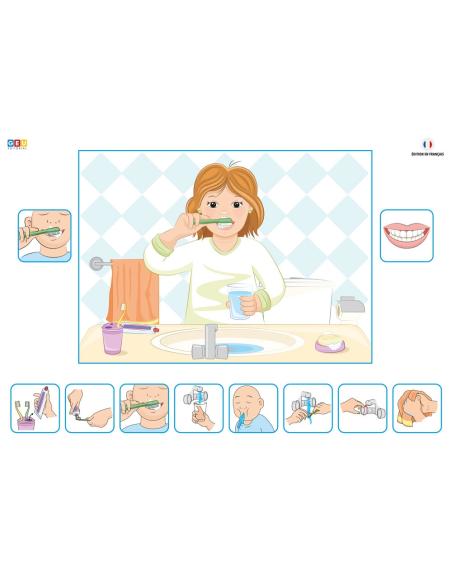 MA ROUTINE ÉTAPE PAR ÉTAPE AVEC DES PICTOGRAMMES (VERSION FILLE) MA ROUTINE ÉTAPE PAR ÉTAPE AVEC DES PICTOGRAMMES (VERSION FILLE)