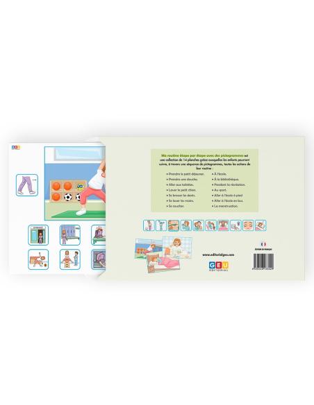 MA ROUTINE ÉTAPE PAR ÉTAPE AVEC DES PICTOGRAMMES (VERSION FILLE) MA ROUTINE ÉTAPE PAR ÉTAPE AVEC DES PICTOGRAMMES (VERSION FILLE)