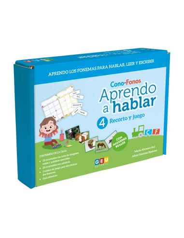 APRENDO A HABLAR.CONO-FONOS 4. RECORTO Y JUEGO