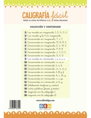 Caligrafía fácil 9