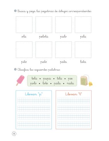 Lecturas comprensivas 1. Leo sílabas directas...