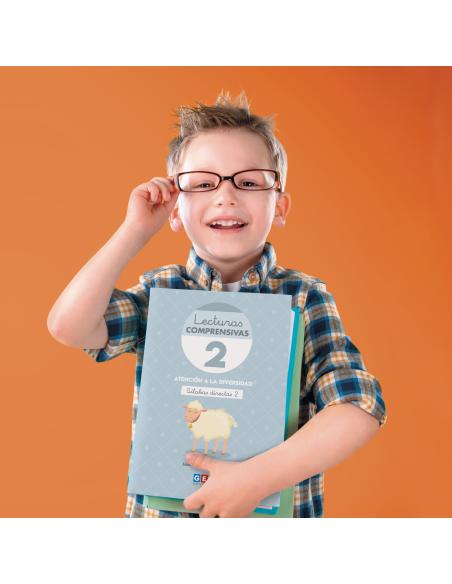 Lecturas comprensivas 2. Leo sílabas directas 2. Pauta cuadrícula