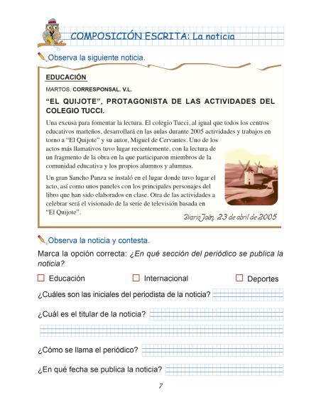 Lecturas comprensivas 15