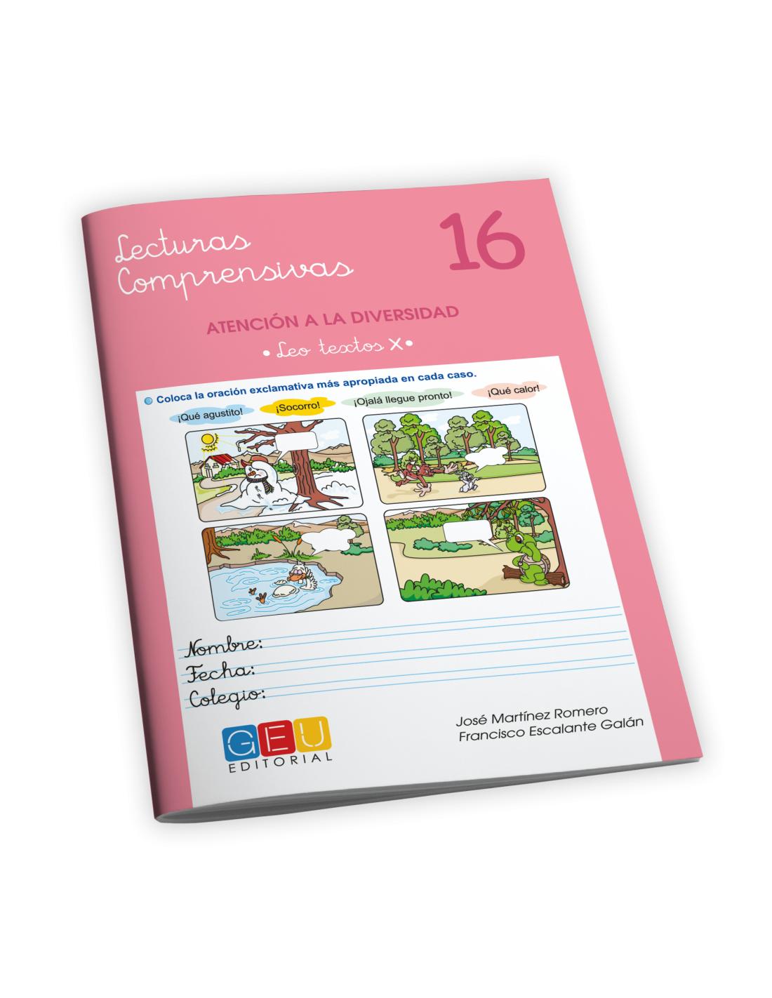 ☆ Lecturas comprensivas 17 ® Editorial GEU