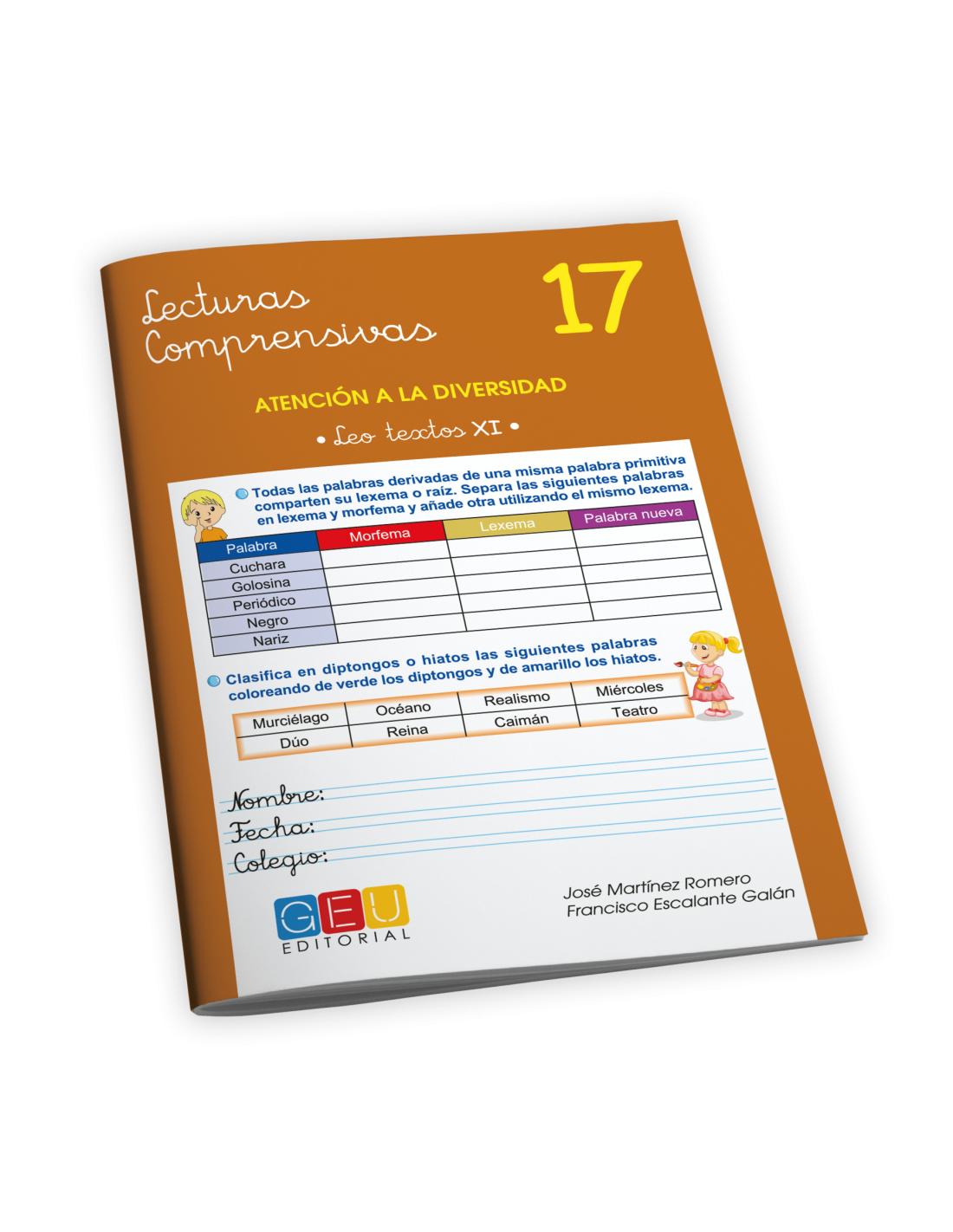 ☆ Lecturas comprensivas 17 ® Editorial GEU