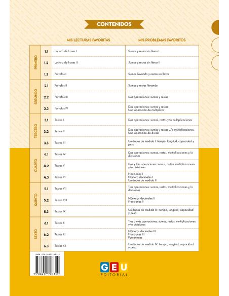 Mis Problemas Favoritos 1.1 - Restas y Sumas Sin Llevar I