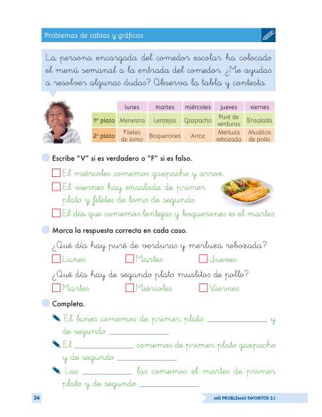 Mis Problemas favoritos 2.1 problemas de matemáticas sumas y restas con llevadas