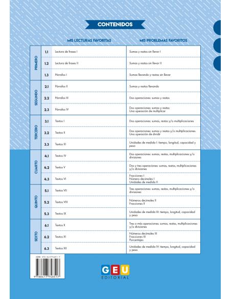 Mis Problemas Favoritos 2.3 Dos operaciones: Sumas y Restas y Una operación de Multiplicar