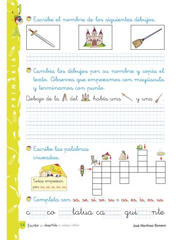 Escribir es divertido si sabes cómo 1A