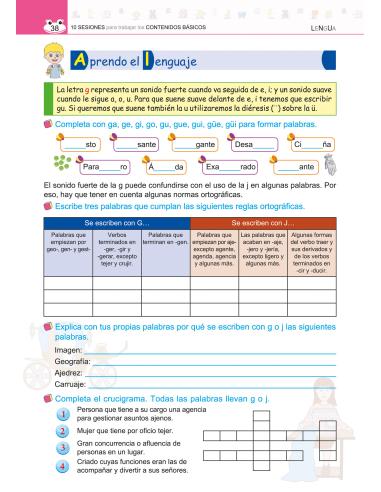 10 sesiones para trabajar los contenidos básicos 5
