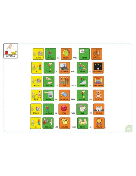 Comprensión con pictogramas El centro comercial