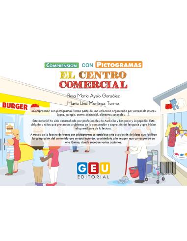 Comprensión con pictogramas El centro comercial