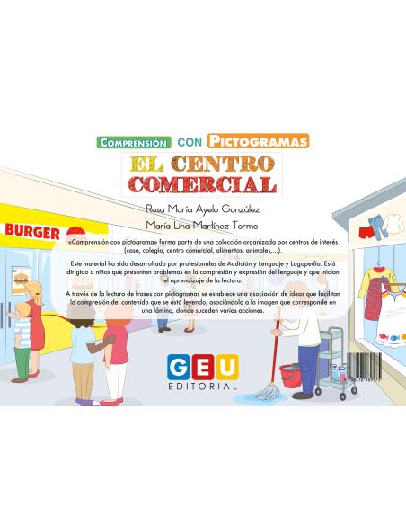 Comprensión con pictogramas El centro comercial