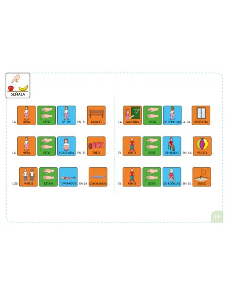 Comprensión con pictogramas El cole