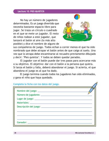 Mis lecturas favoritas 6.3