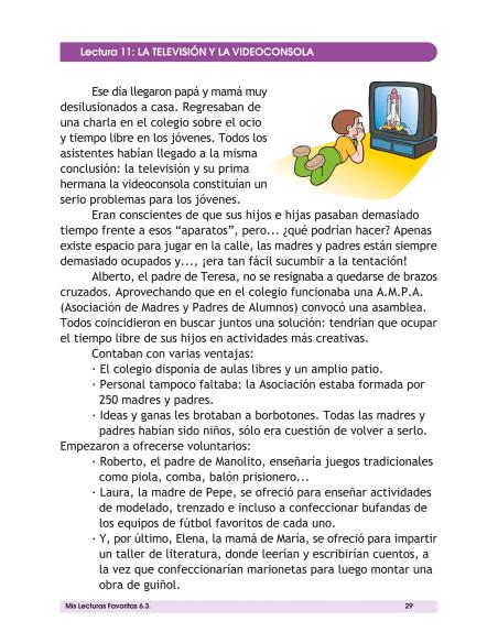 Mis lecturas favoritas 6.3