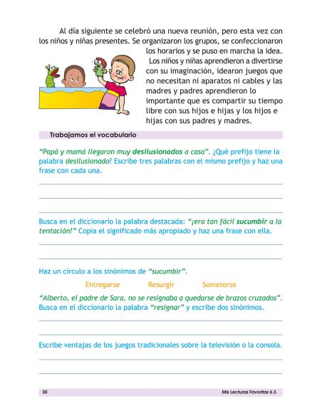 Mis lecturas favoritas 6.3