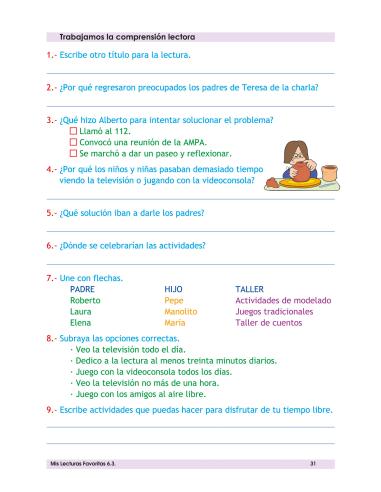 Mis lecturas favoritas 6.3