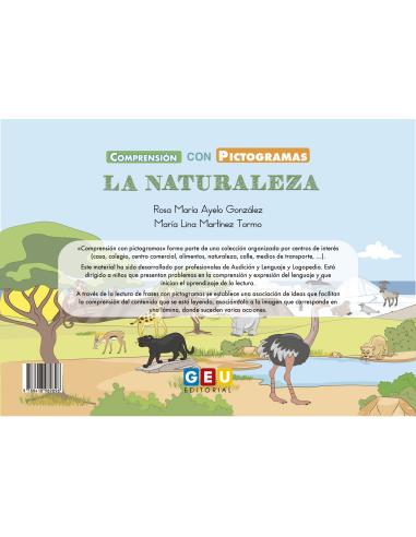 Comprensión con pictogramas. La naturaleza