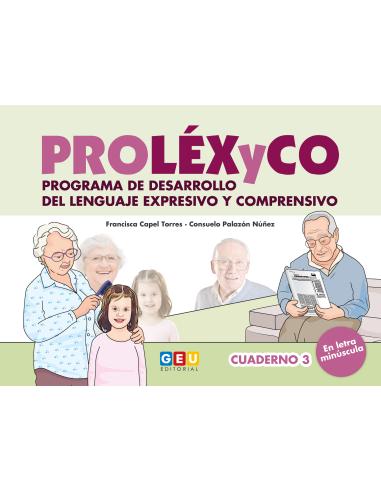 PROLÉXyCO. Cuaderno 3. Minúscula