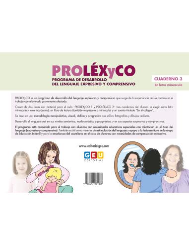 PROLÉXyCO. Cuaderno 3. Minúscula