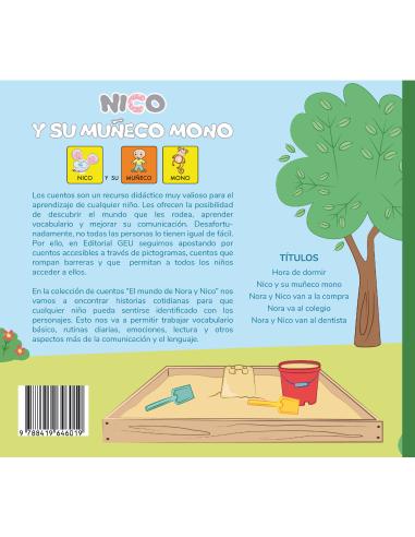 Nico y su muñeco Mono