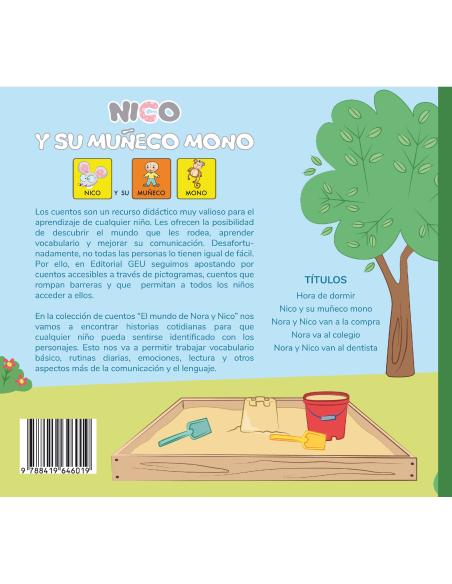 Nico y su muñeco Mono