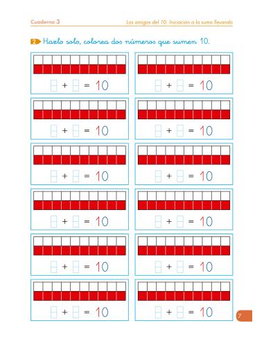Cuadernos de refuerzo de matemáticas....