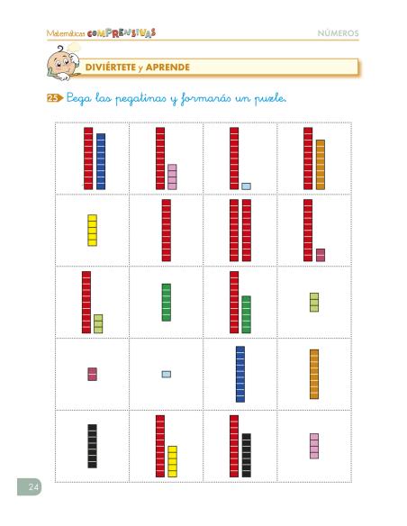 Cuaderno de refuerzo de matemáticas - Matemáticas comprensiva Números 1