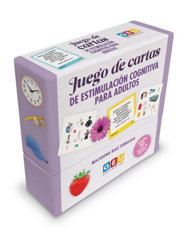 Juego de cartas de estimulación cognitivas para adultos