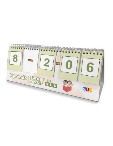 Aprendo a sumar y restar con GEU