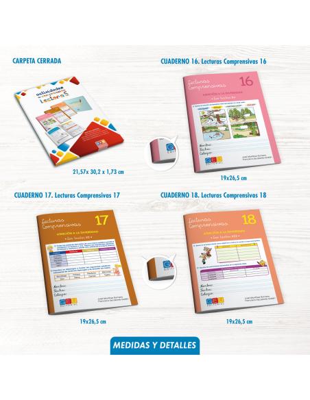 Pack actividades de comprensión lectora, Quinto de primaria