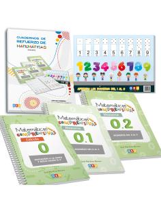Pack cuadernos de refuerzo de matemáticas, Infantil