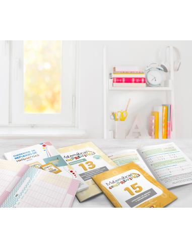 Pack cuadernos de refuerzo de matemáticas,...