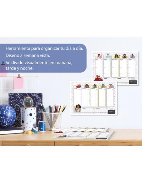 Organizador semanal Disney 100 años de emoción