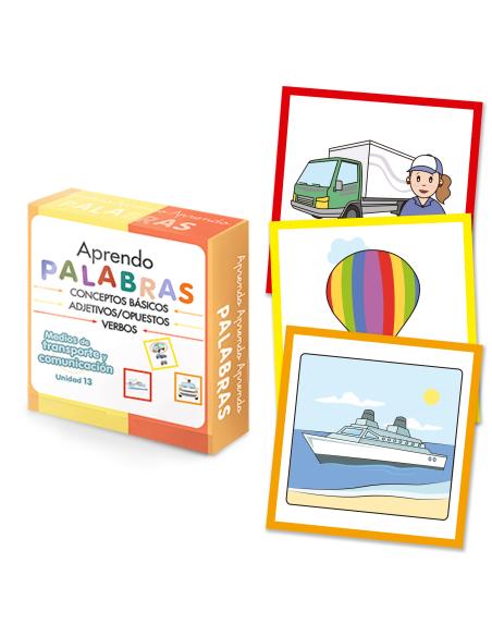 Aprendo palabras 13. Medios de transporte y comunicación