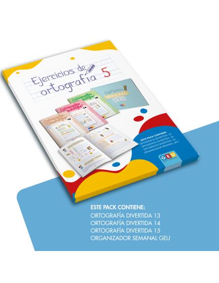 Pack ejercicios de ortografía 5