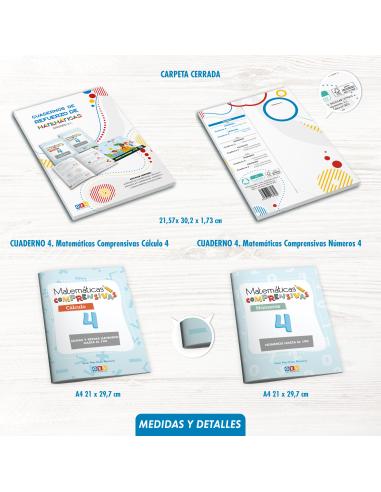 Pack cuadernos de refuerzo de matemáticas,...