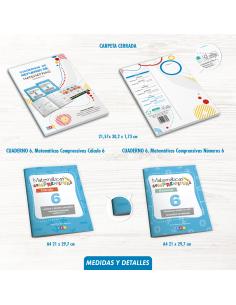 Pack cuadernos de refuerzo de matemáticas, Segundo 2.3 2