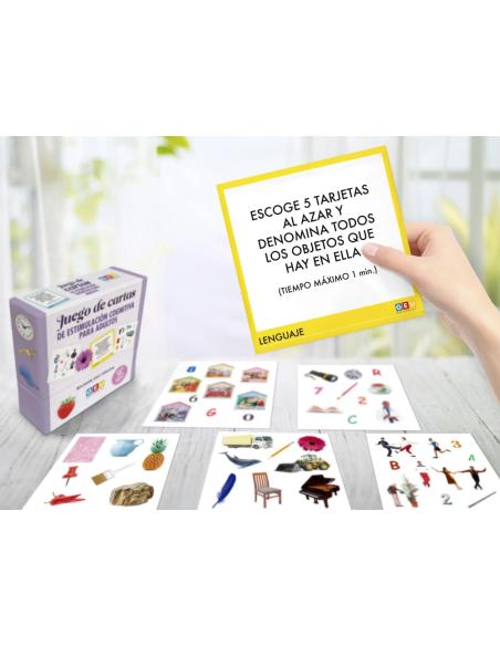 Kit para ejercitar y estimular tu cerebro en adultos y personas mayores.