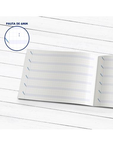 Pack de libretas de cuadrícula con pauta...