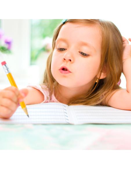 Pack de libretas de cuadrícula con pauta sombreada 6 mm