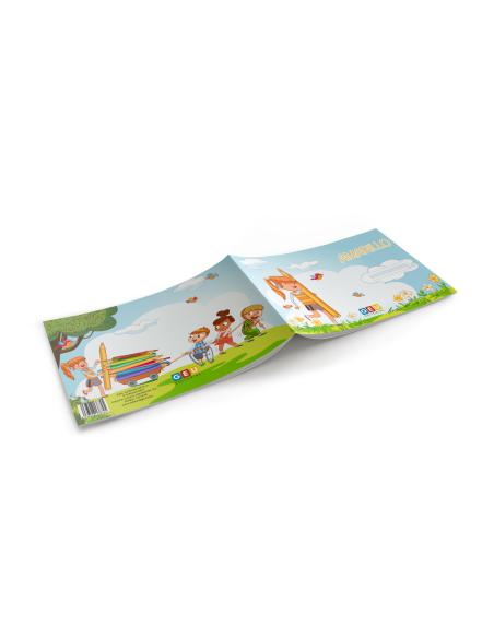Pack de libretas de cuadrícula con pauta sombreada 6 mm
