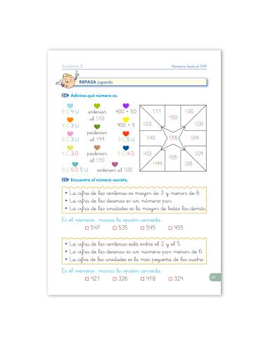 Cuadernos de refuerzo de matemáticas....