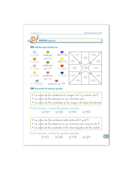 Cuadernos de refuerzo de matemáticas. Matemáticas comprensivas. Cálculo 5
