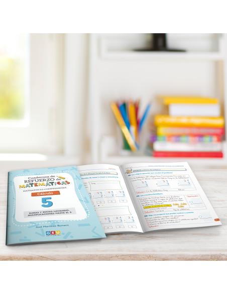 Cuadernos de refuerzo de matemáticas. Matemáticas comprensivas. Cálculo 5