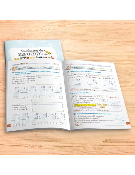 Cuadernos de refuerzo de matemáticas. Matemáticas comprensivas. Cálculo 5
