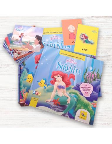 Cuento con pictogramas en mayúscula Disney: La...